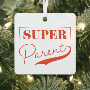 Ornement En Métal Super parent