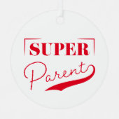 Ornement En Métal Super parent (Recto)