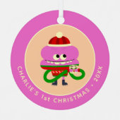 Ornement En Métal Super Simple Chansons Jimmy Rhymington Holiday (Recto)
