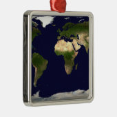 Ornement En Métal Surface terrestre, Eau faible et Topogra ombragé (Droite)