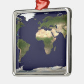 Ornement En Métal Surface terrestre, Eau faible et Topogra ombragé (Gauche)