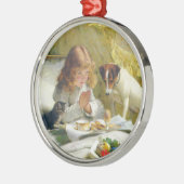 Ornement En Métal Suspense de Charles Burton Barber (Gauche)