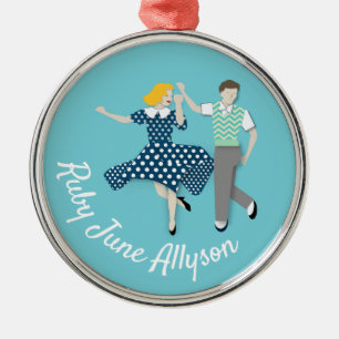 Ornement En Métal Swing Dance