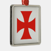 Ornement En Métal symbole de la croix-rouge (Droite)