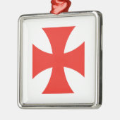 Ornement En Métal symbole de la croix-rouge (Gauche)