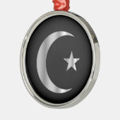 Ornement En Métal Symbole de l'Islam (Gauche)