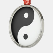 Ornement En Métal symbole du yin yang (Gauche)