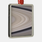 Ornement En Métal Système d'anneau de Saturne (Droite)