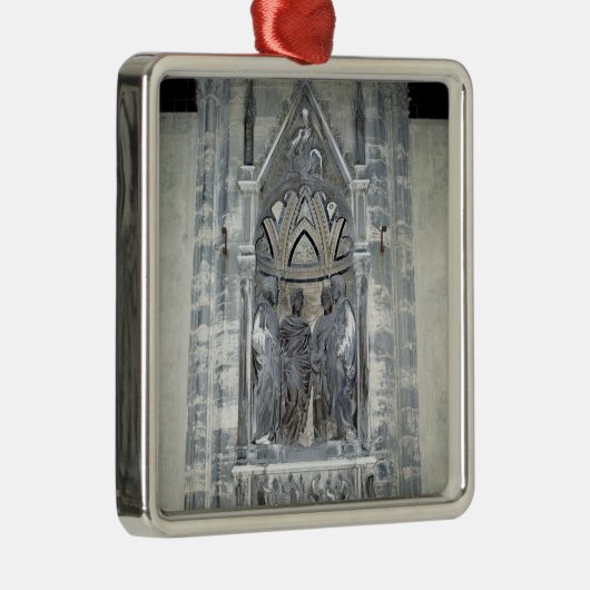 Ornement En Métal Tabernacle avec quatre saints couronnés (Droite)