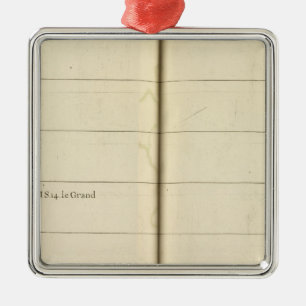 Ornement En Métal Tableau généalogique, France 2