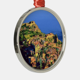 Ornement En Métal TAORMINA - Sicile -