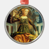 Ornement En Métal TAROTS ANCIENS RENAISSANCE 14 / Étoile TEMPÉRANCE (Devant)