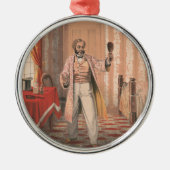 Ornement En Métal Teinture à cheveux Uphams, vers 1864 (Devant)