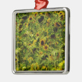 Ornement En Métal Terrain de tournesol (Gauche)