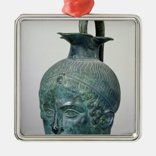 Ornement En Métal Tete de Gabies' (Devant)