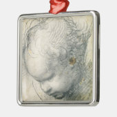 Ornement En Métal Tête d'un ange (Gauche)