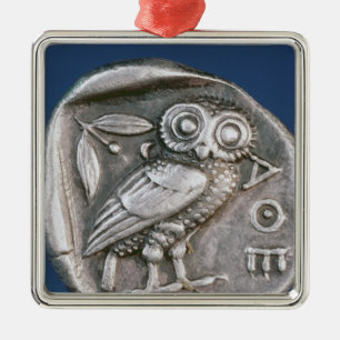 Ornement En Métal Tetradrachma athénien