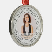 Ornement En Métal The Best Mama Ever Modern Classic (Droite)