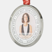 Ornement En Métal The Best Mama Ever Modern Classic (Gauche)