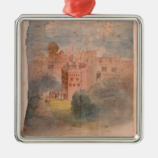 Ornement En Métal Théâtre de globe, Southwark (Devant)