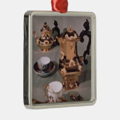 Ornement En Métal Théière, sucrier, pot de chocolat et tasse (Droite)