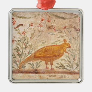 Ornement En Métal thermopolium dépeignant Phoenix et inscription