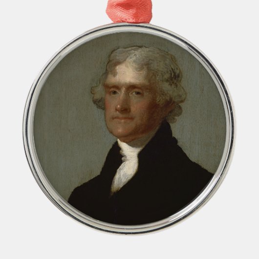 Ornement En Métal Thomas Jefferson (Devant)