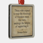 Ornement En Métal Thomas Paine (Droite)