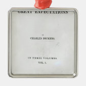 Ornement En Métal Titlepage aux grandes expectatives par Charles (Devant)