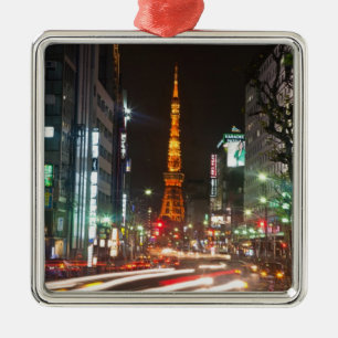 Ornement En Métal Tokyo, Japon. La tour de Tokyo est un moyen de com
