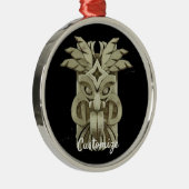 Ornement En Métal Tonnerre sculpté Tiki (Droite)