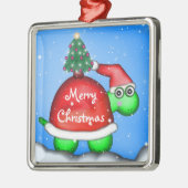 Ornement En Métal Tortue de Noël (Gauche)