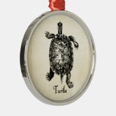 Ornement En Métal TORTUE vintage (Droite)