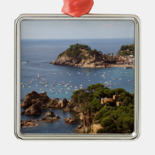 Ornement En Métal TOSSA DE MAR. Ville située dans la Costa Brava.