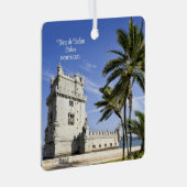 Ornement En Métal Tour de Belém en Lisbonne, Portugal (Avant droite)