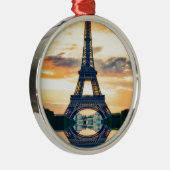 Ornement En Métal Tour Eiffel Paris Soirée européenne (Droite)