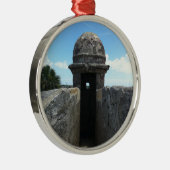 Ornement En Métal Tourelle de Castillo De San Marcos, St Augustine, (Droite)