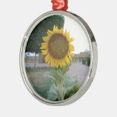 Ornement En Métal Tournesol (Gauche)