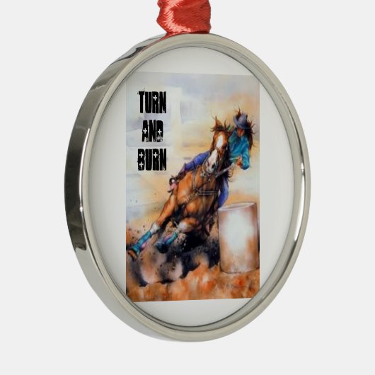 Ornement En Métal Tournez et brûlez le bébé ! (Droite)