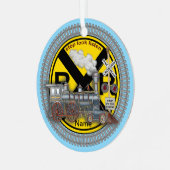 Ornement En Métal Train Crossing  (Avant gauche)