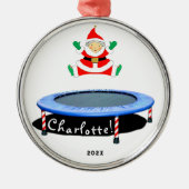 Ornement En Métal Trampoline Christmas Keepsake 2025 (Devant)