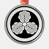 Ornement En Métal Trois feuilles de chêne(1) en cercle (Devant)