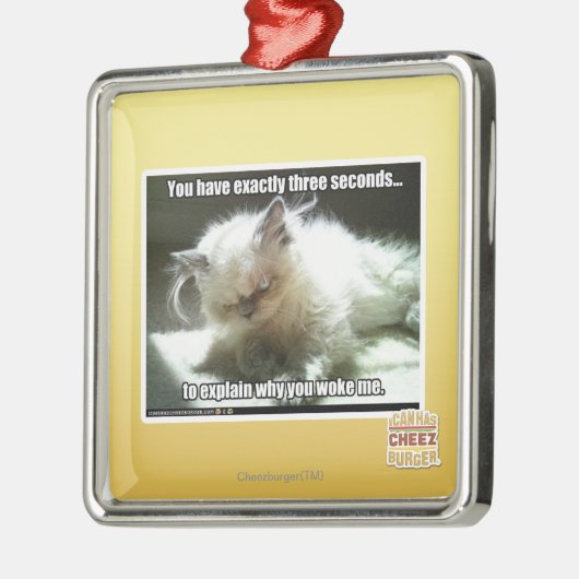 Ornement En Métal Trois secondes (Gauche)