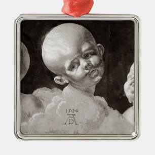 Ornement En Métal Trois têtes des enfants, 1506