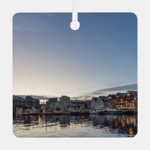 Ornement En Métal Tromso Norvège