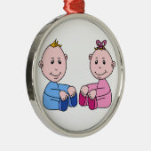 ORNEMENT EN MÉTAL TWINS (Droite)