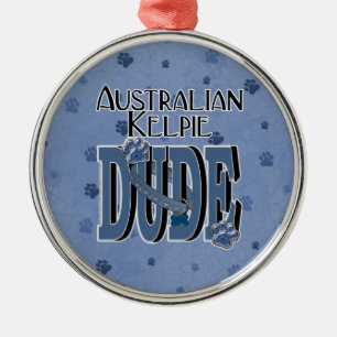 Ornement En Métal TYPE australien de Kelpie
