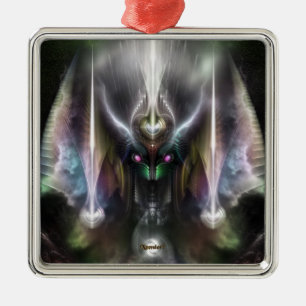 Ornement En Métal Tyrinan Le Dieu Horikine de la guerre