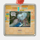 Ornement En Métal U a poussé mon visage dedans ! (Devant)