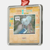 Ornement En Métal U a poussé mon visage dedans ! (Gauche)